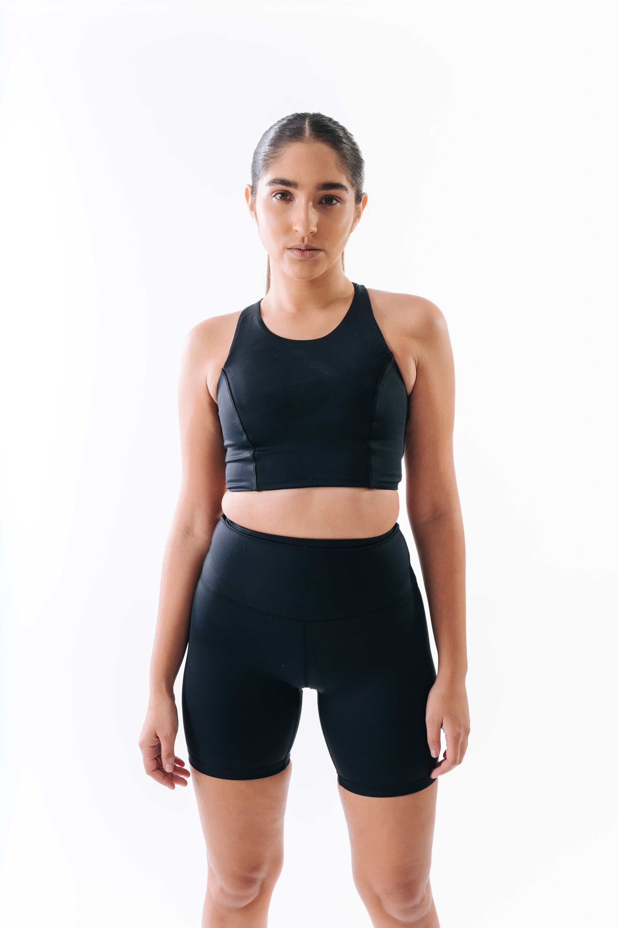 Sports Bra & Biker Shorts Activewear Set – Junebear Clothing