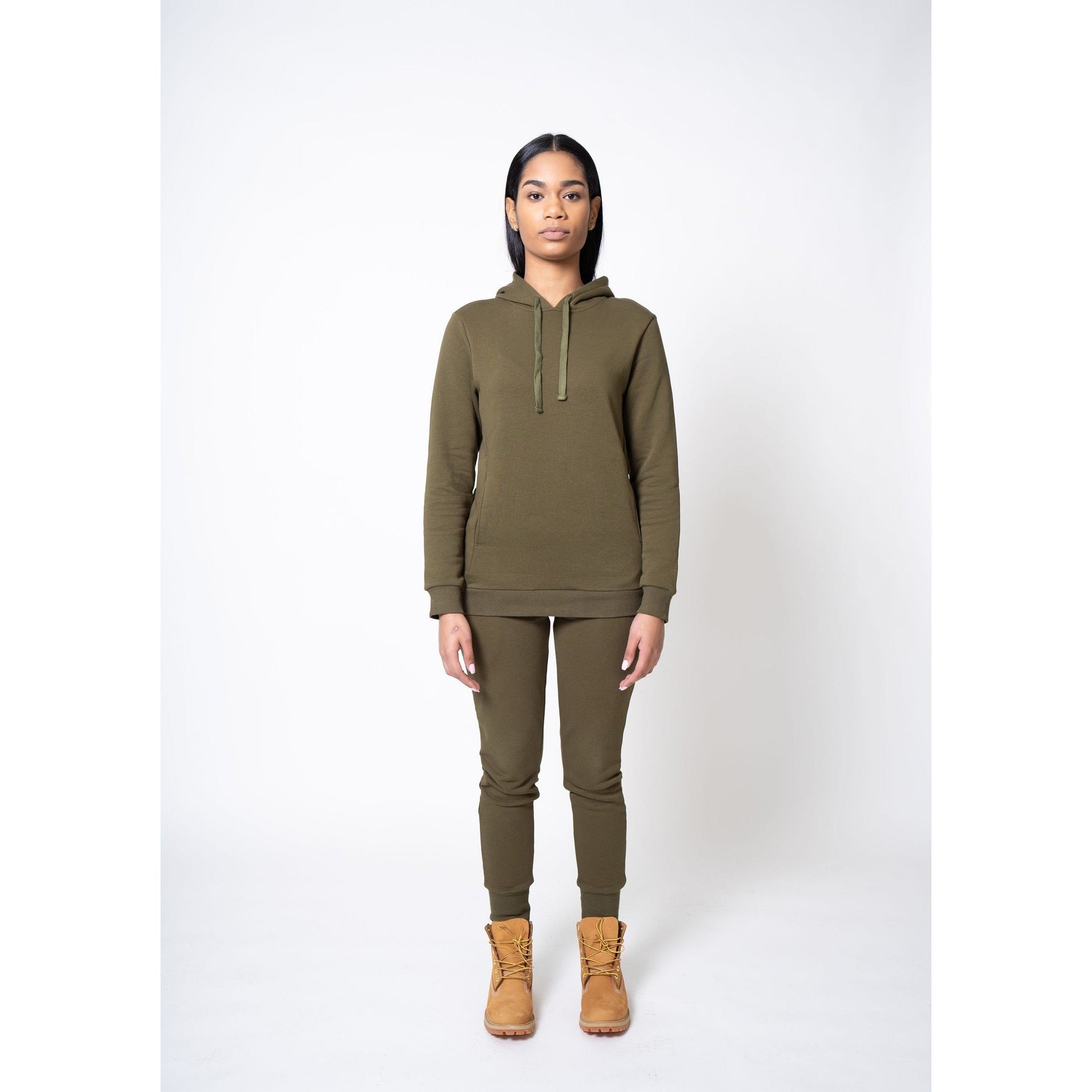 Olive Hoodie for Women